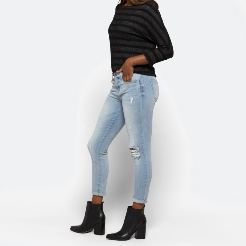 Studio Blue Kenova Skinny Roll Cuff Jeans - Picture 3 of 8